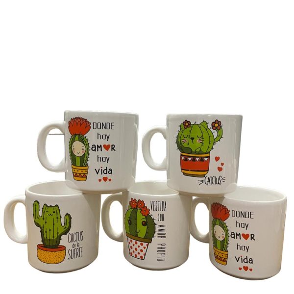 Taza Mug Cactus