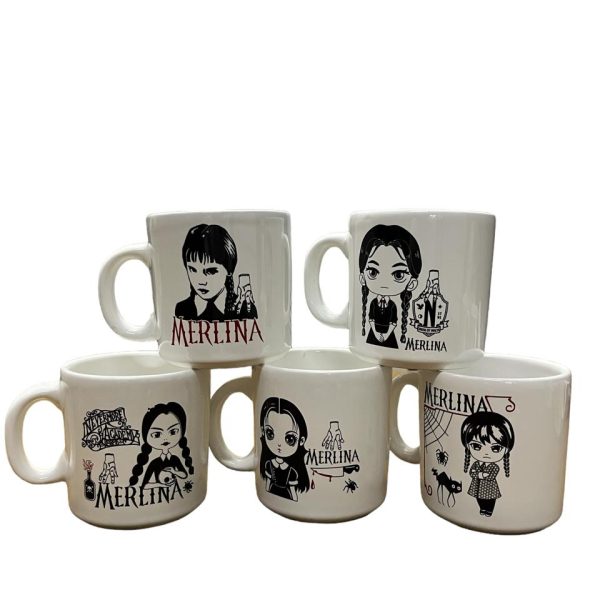 Taza Mug Merlina