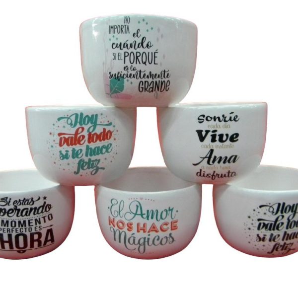 Tazon Frases Inspiradoras Ceramica