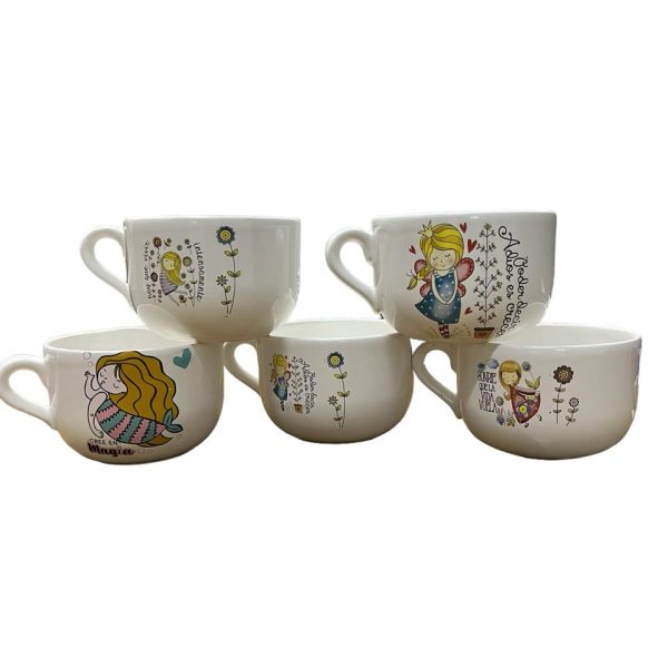 Tazon Hadas Ceramica