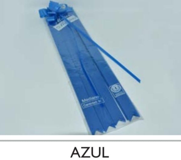 Moño Magico N°40x50u Azul