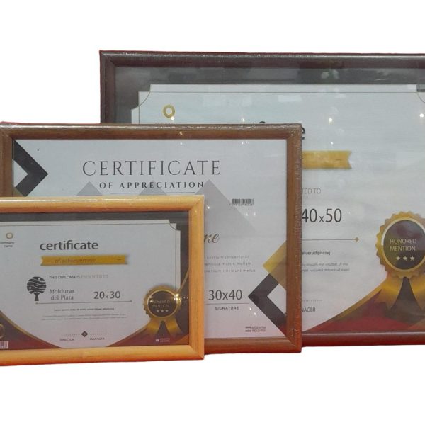 Porta Diploma 30x40 Media Caña- 80226