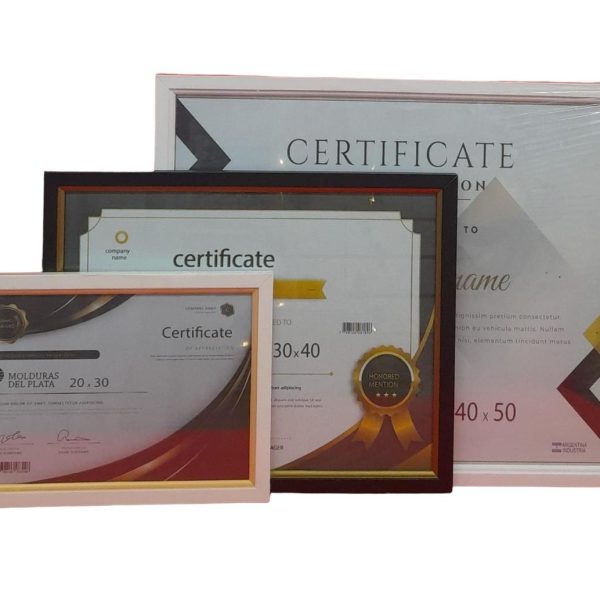 Porta Diploma 40x50 Modena Oro