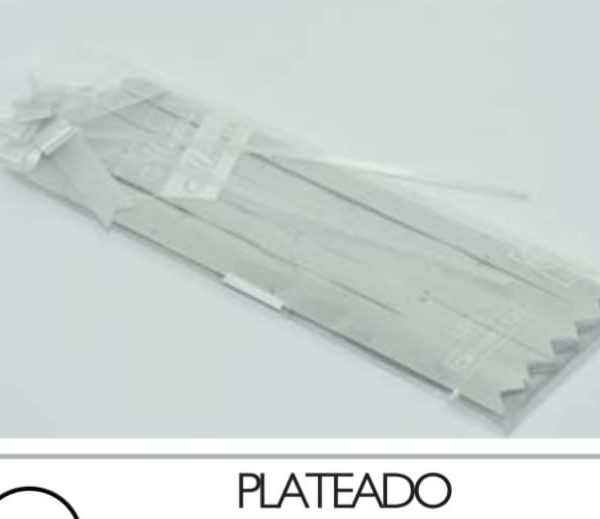 Moño Magico N°25 x 100u Plateados