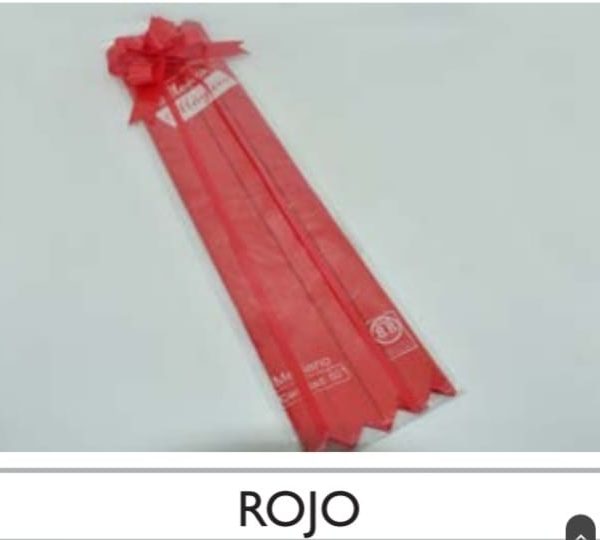 Moño Magico N° 40 x50 Rojo