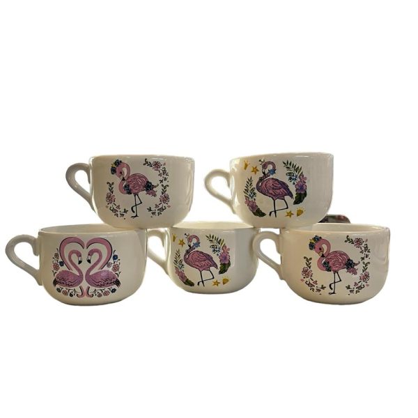 Tazon Flamencos Ceramica