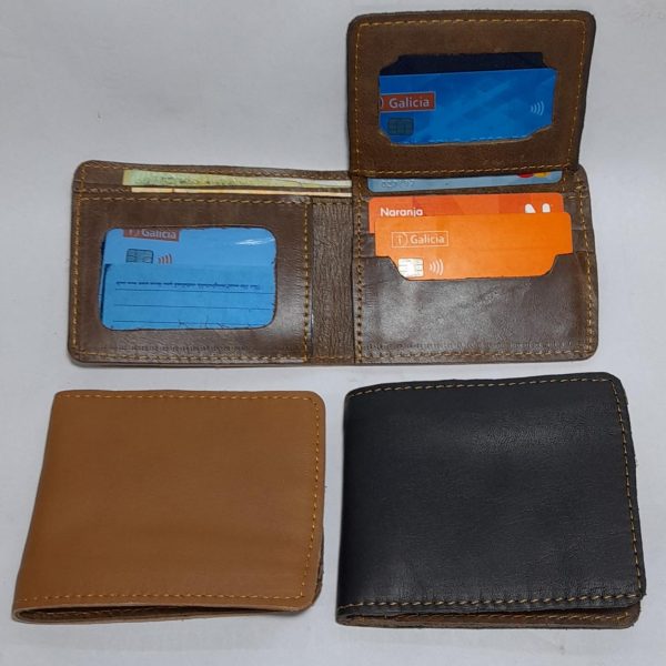 Billetera para hombre cuero con volanta- 30264