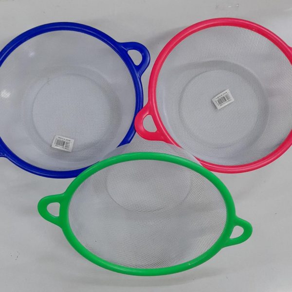 colador 22 cm malla metalica