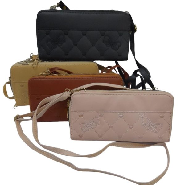 billetera fichero doble cierre 20 cm