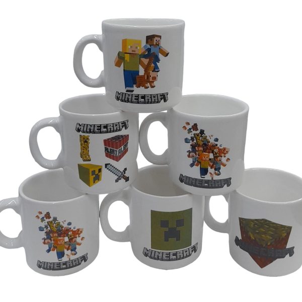 Taza mug minecraft