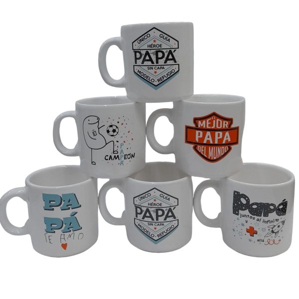 Taza mug día del padre frases