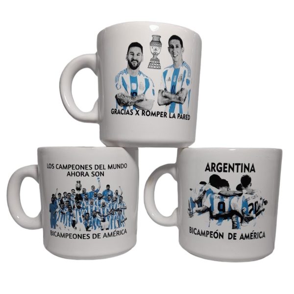 Taza Ceramica Argentina Copa America
