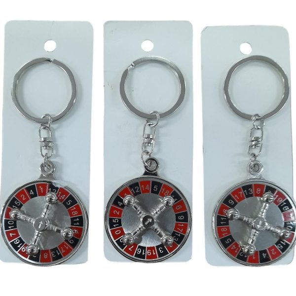 Llavero Metal ruleta  casino