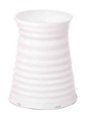 Florero plastico 13x9