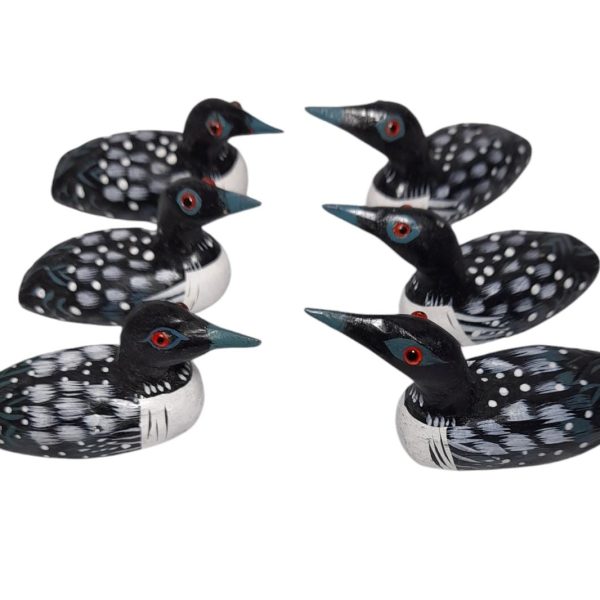 Patito madera pintado 5 cm -PATO-