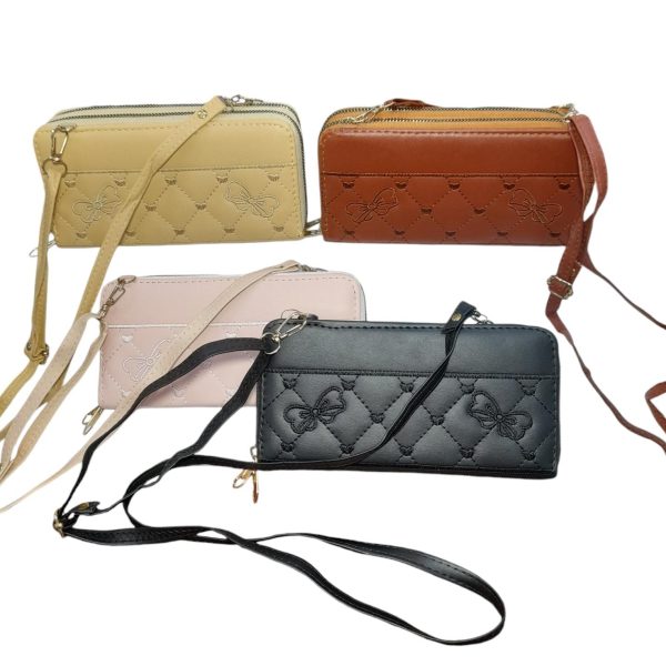 Billetera fichero dama doble cierre 20x9 cm-499001