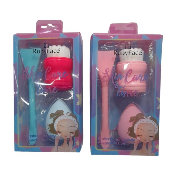 Set maquillaje x3u GOTA-APLICADOR Y BROCHA-01707