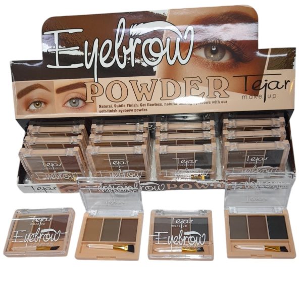 Sombras para cejas x 3 colores en estuche - 92440