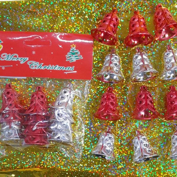 Mini campanitas 3 cm  x 12u - 20143