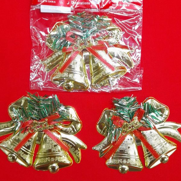 Campanita doble para puerta 13x9 cm -23272