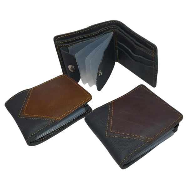 Billetera de hombre cuero con tarjetero- 30260