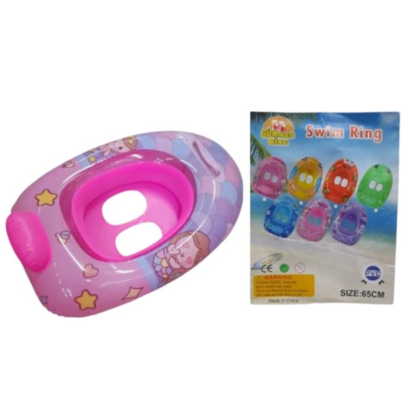 Salvavidas bote 65 cm con patitas- 33194