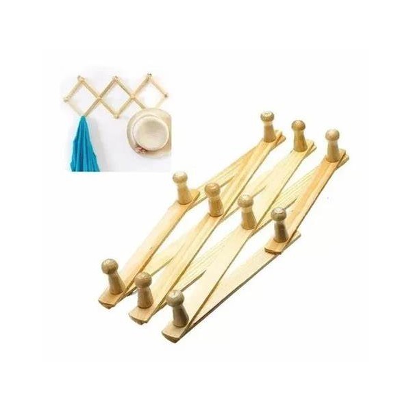 Perchero extensible madera- 226510