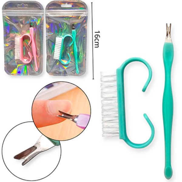 cepillo para uñas ´repujador en bolsita - 0125