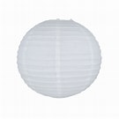 lampara de papel blanca 12" (30cm) -42173