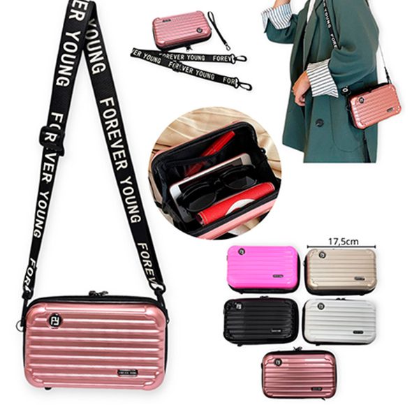 Bandolera rigida 18x10 con tira larga-54232