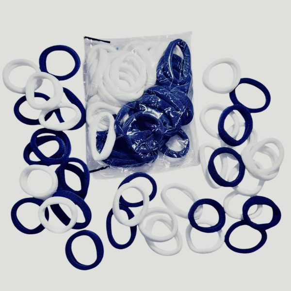 Colitas toallas x 36u Blancas y Azules- G-36BA