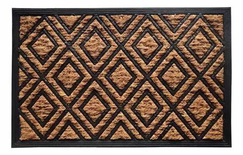 Alfombra coco y goma 40x60 -81681