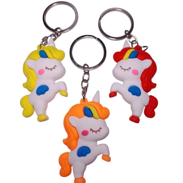 Llavero goma unicornio-160113