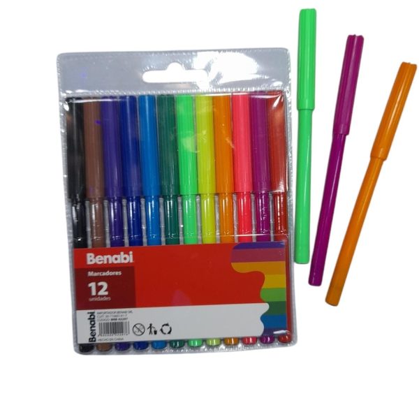 Fibras x 12 colores-22976