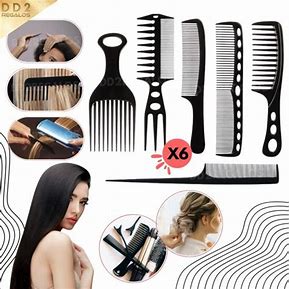 Set de peines x 6u- 1556