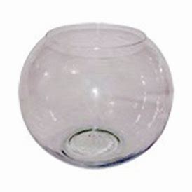 Pecera vidrio transparente n° 4 - 272