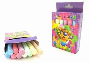 Tizas color  x 12u en caja- 45835