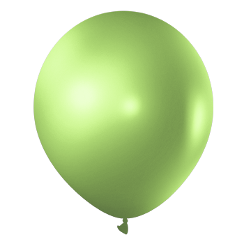 Globos perlados 12" (30cm) Verde Manzana x25 u- 40707