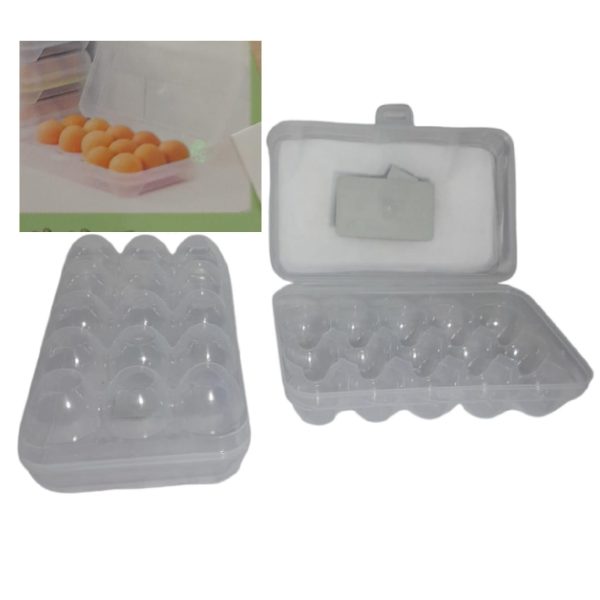 Organizador para 15 huevos - plastico- 2431
