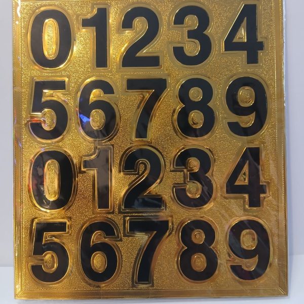 Numeros adhesivos -50712
