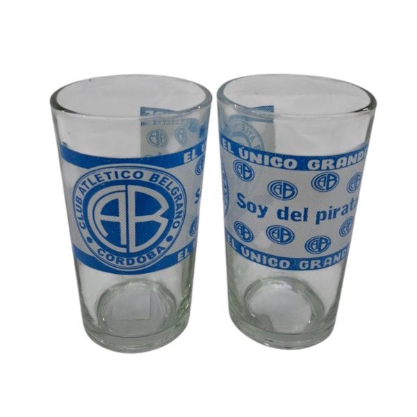 Vaso de vidrio BELGRANO- 0765