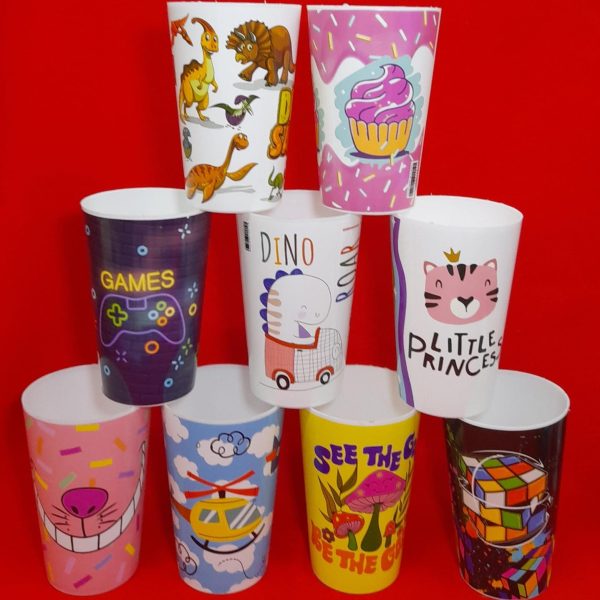 Vaso plastico infanitl 400cc-4517