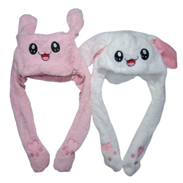 Gorro infantil peluche levanta orejas- 89762
