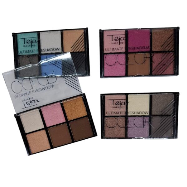 Sombra para ojos 6 colores en estuche - 29515