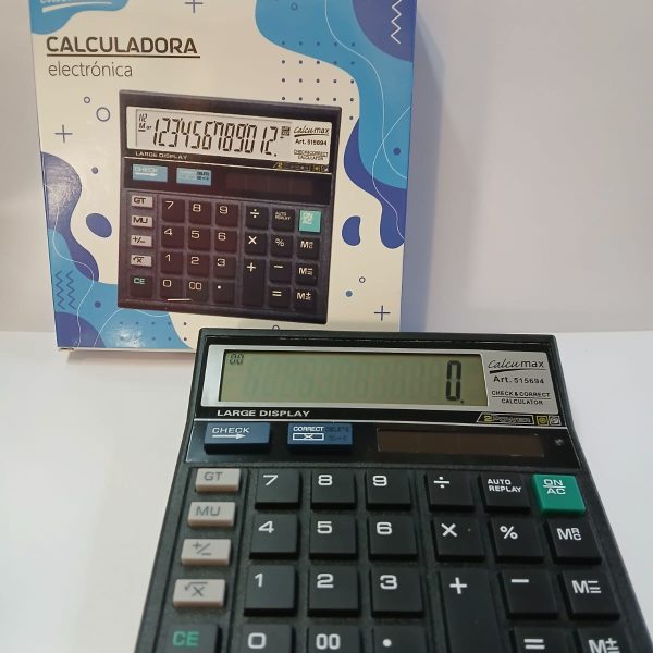 Calculdora electronica 12 fig. para escritorio-49431