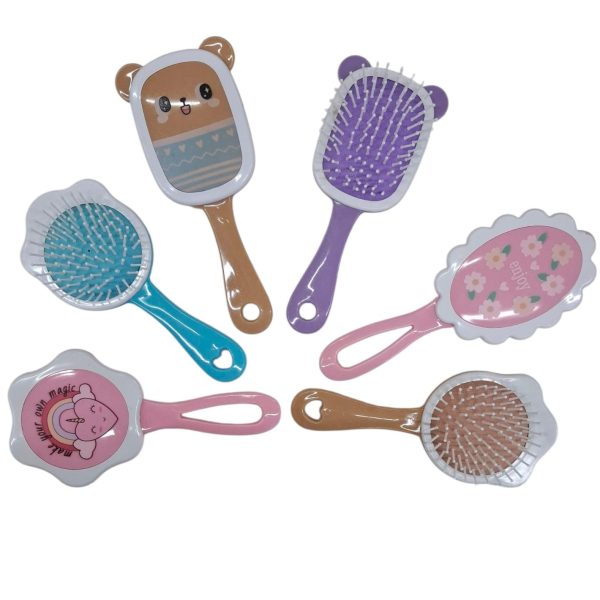 Cepillo para el pelo con carita - 08997