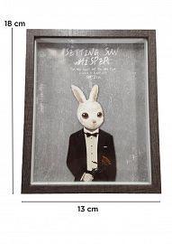 Portarretrato 13x18 madera con profundidad- 37120