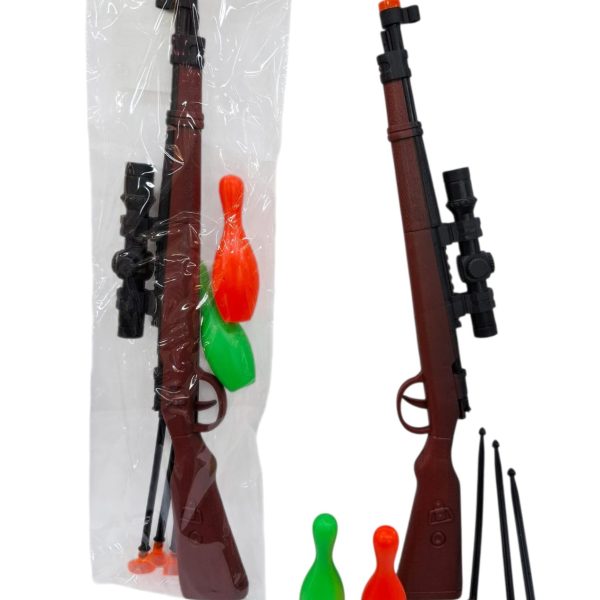 Rifle lanza dardos  con mira- 120613