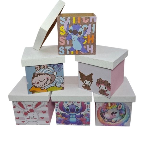 Caja multiuso 8x8 alhajera madera- 4274