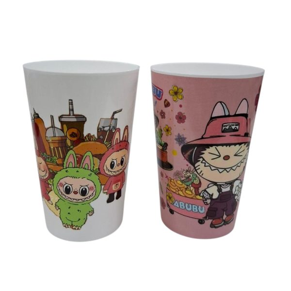 Vaso plástico 400cc LABUBU- 45176L